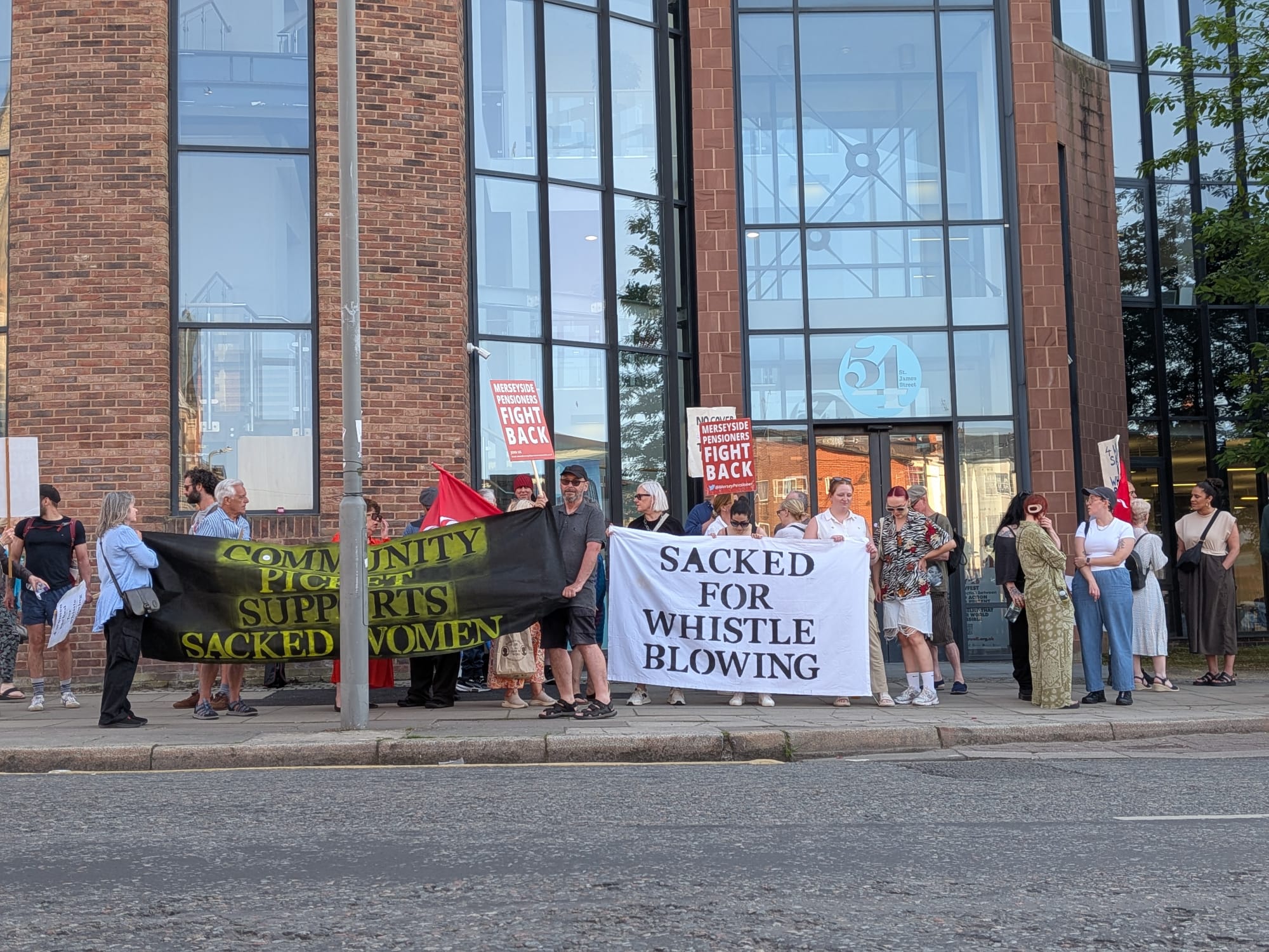 Community picket friday 19th june
